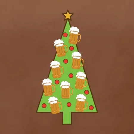 Nepotrebujem nič viac - strom a pivo (Pecka design)