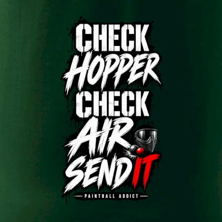 Kontrola zásobníka – Check Hopper Air paintball
