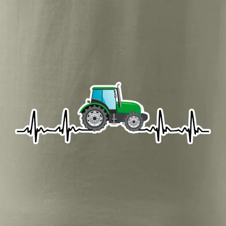 Traktor farebný ekg