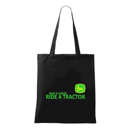 Save horse, ride tractor