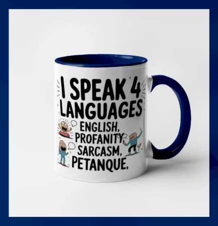 I speak 4 language - Petanque