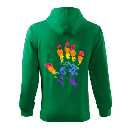 LGBT hand print