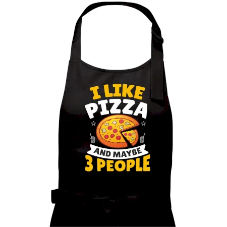 I like pizza and maybe 3 people