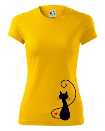 Zamilovaná mačka spredu