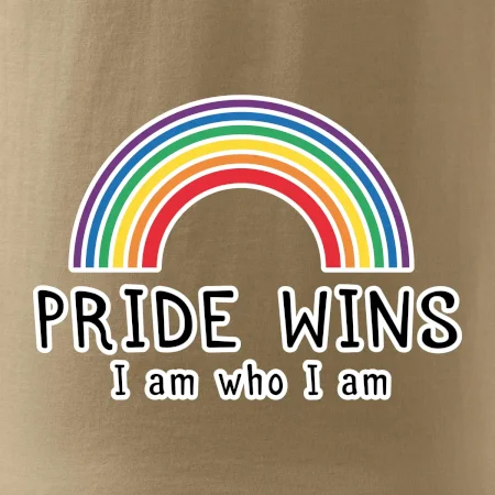 Pride wins i am who i am