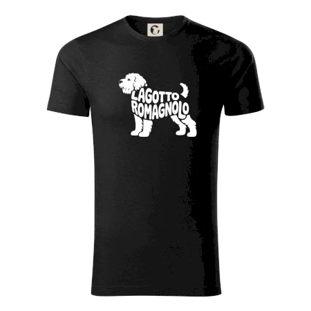 Lagotto romagnolo nápis v tele