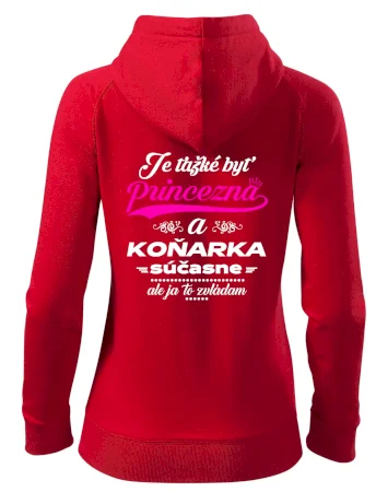 Je ťažké byť princezná koňarka