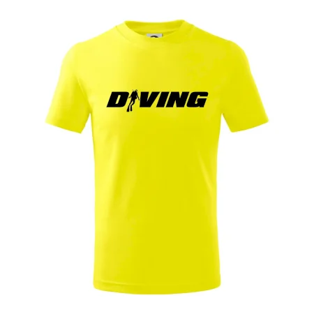 Diving nápis potápač