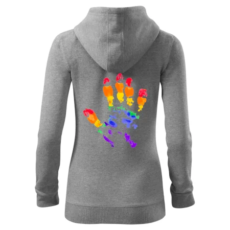 LGBT hand print