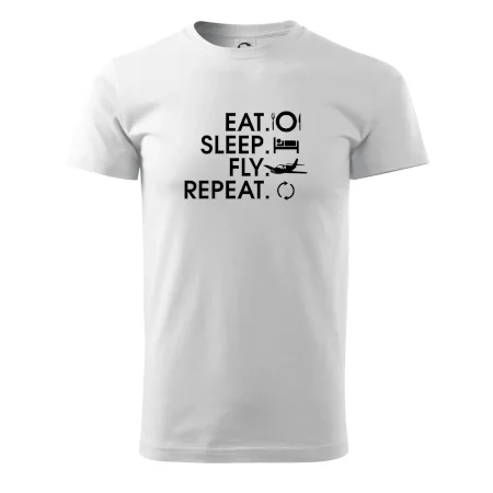 Eat sleep fly repeat