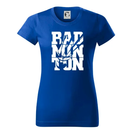 Badminton nápis