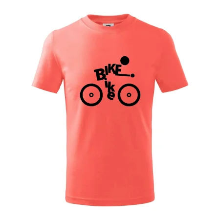 Bike nápis postava