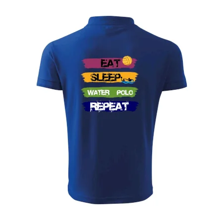 Eat sleep watter polo farebné