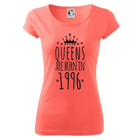 Queens are born in 1996