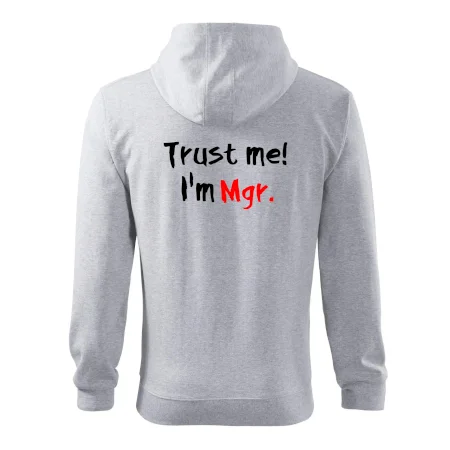 Trust me I´m  Mgr. / Ver mi som Magister.
