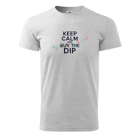 Zelenočervený graf Keep Calm and Buy the Dip