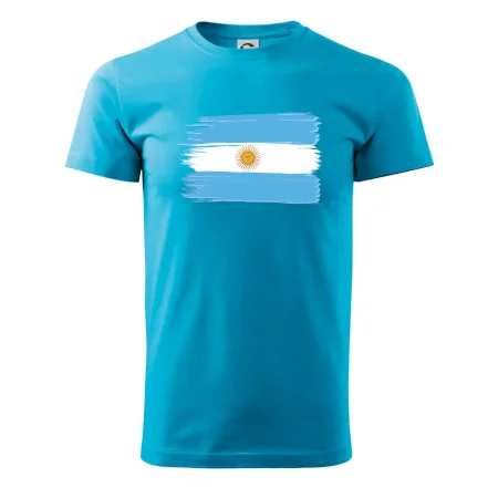 Argentína vlajka kreslená štetkou