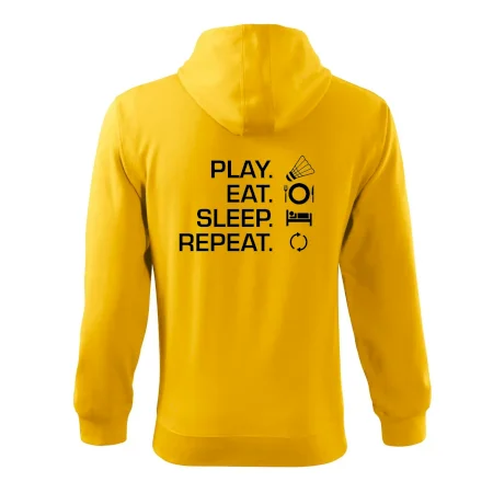 Play Eat Sleep Repeat badminton