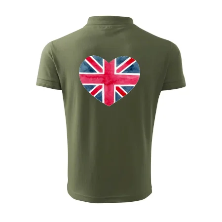 Britské srdce maľované