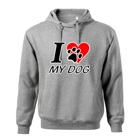 I love my dog - nápis