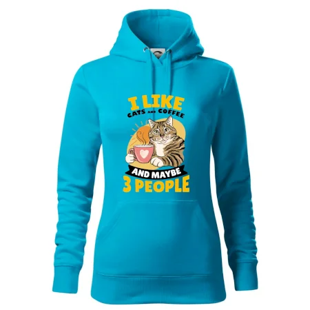 I like cats and coffee and maybe 3 people