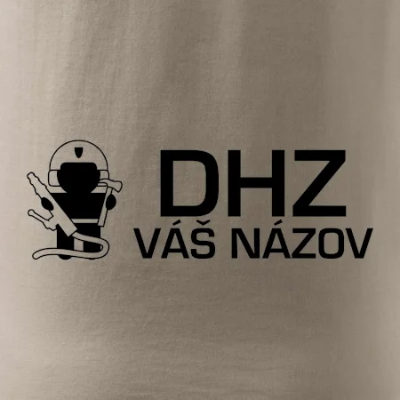 DHZ postavička - vlastný nápis