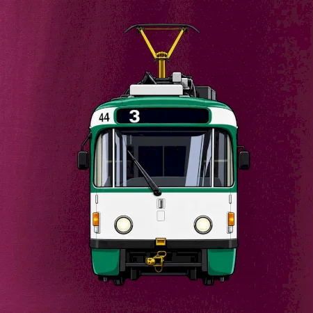 T3R SLF čelo tramvaje linka 3