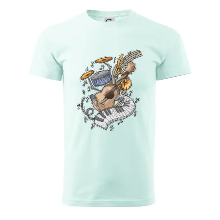 Hudobné nástroje v notách