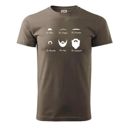 Types of men - Mustache - fúziky
