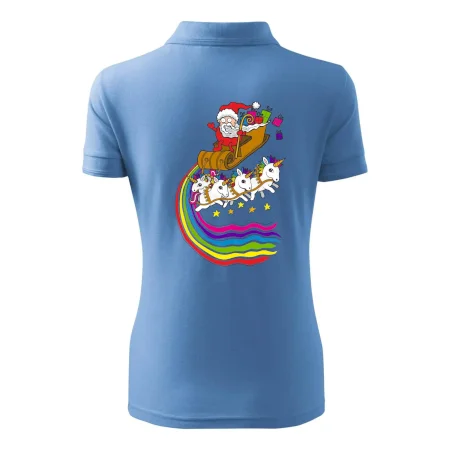Santa a jednorožce (Pecka design)