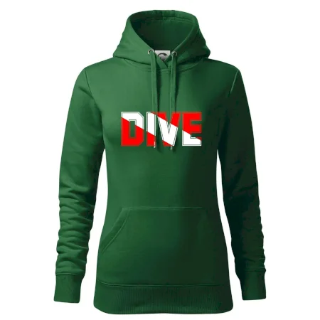 Dive nápis vlajka