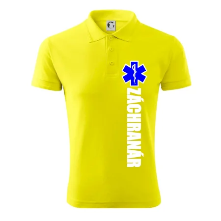Nápis Záchranár + hviezda