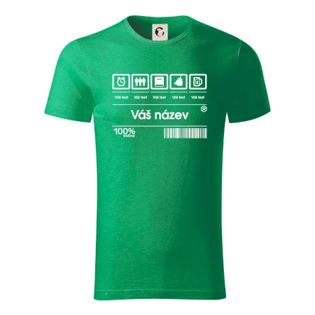 Čárový kód - Vlastní text