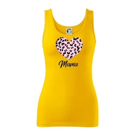 Srdce růžové - mama (Pecka Design)