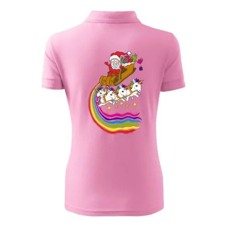 Santa a jednorožce (Pecka design)