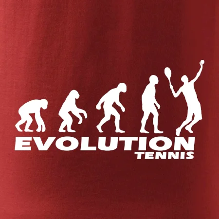 Evolúcia tenis chlapec