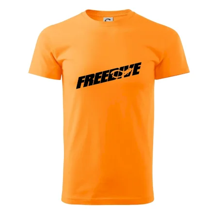 Freedive - nápis s potápačom