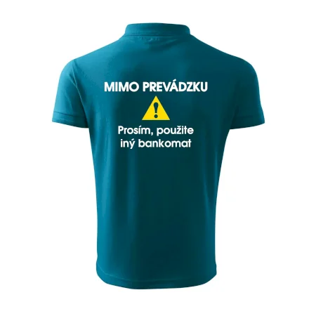 Mimo prevádzku prosím, použite iný bankomat