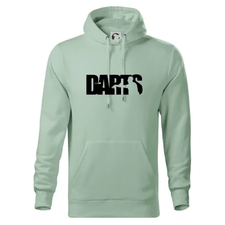 Darts - nápis so šípkarom