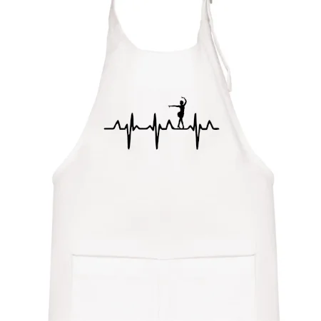 EKG tanečnice salsy