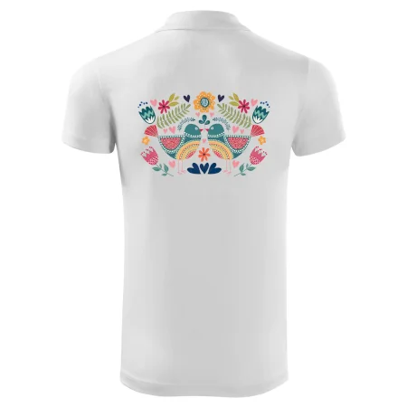 Folklór - dva farebné vtáčiky