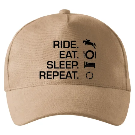 Ride Eat Sleep Repeat Kôň
