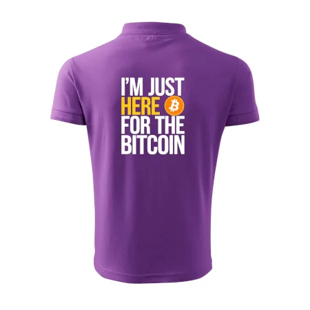 I'm just here for the Bitcoin