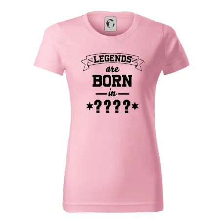 Legends are born in vlastný ročník
