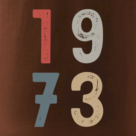 Vintage číslica 1973