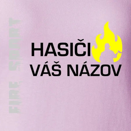 Hasiči - Váš názov - FLUO + Reflexná potlač