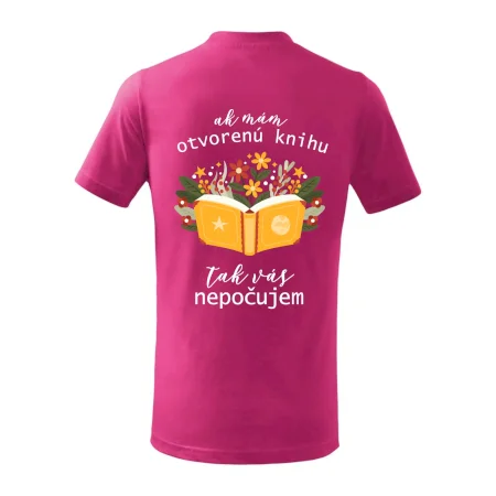 Ak mám otvorenú knihu, tak vás nepočujem