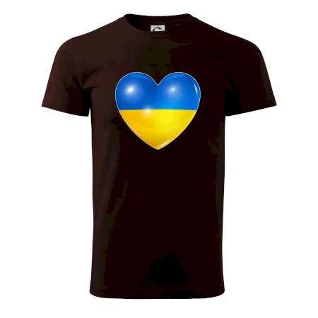 Ukrajina srdce vlajka