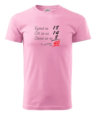 Vyzerá, cíti sa, chová sa - 40 rokov