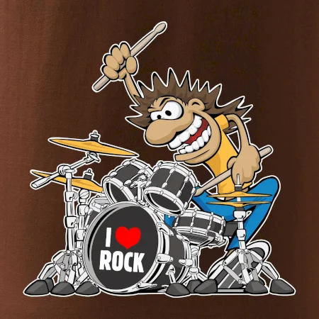 I love rock bubeník